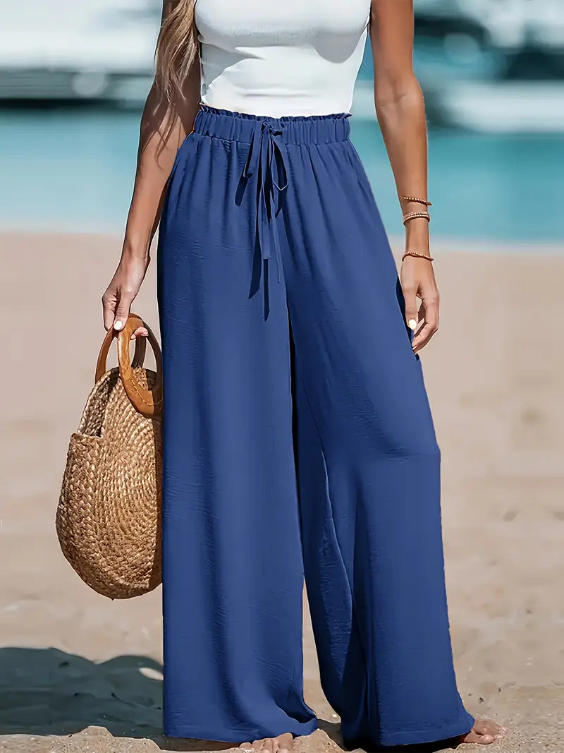 Liv - Pantalons élégants taille haute