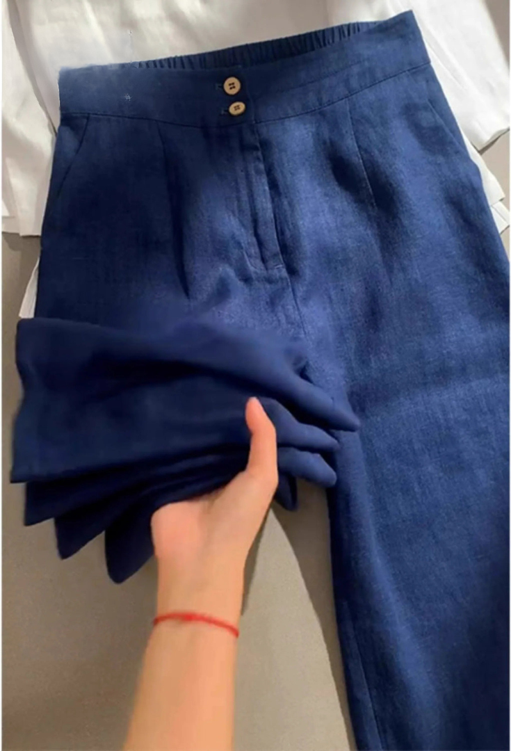 Maia - Pantalon en lin Héritage