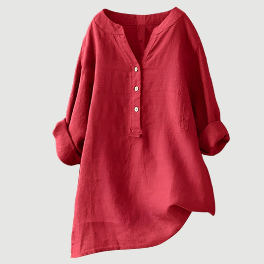 Freja - Chemise légère et confortable à boutons