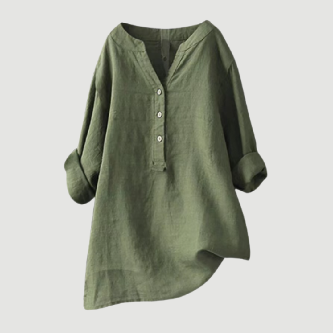 Freja - Chemise légère et confortable à boutons