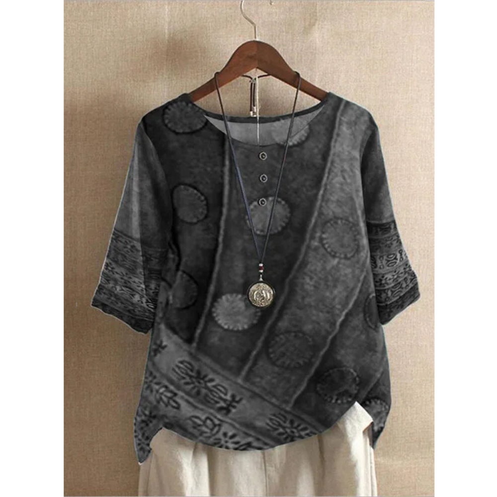 Valarie Colourful Boho Top