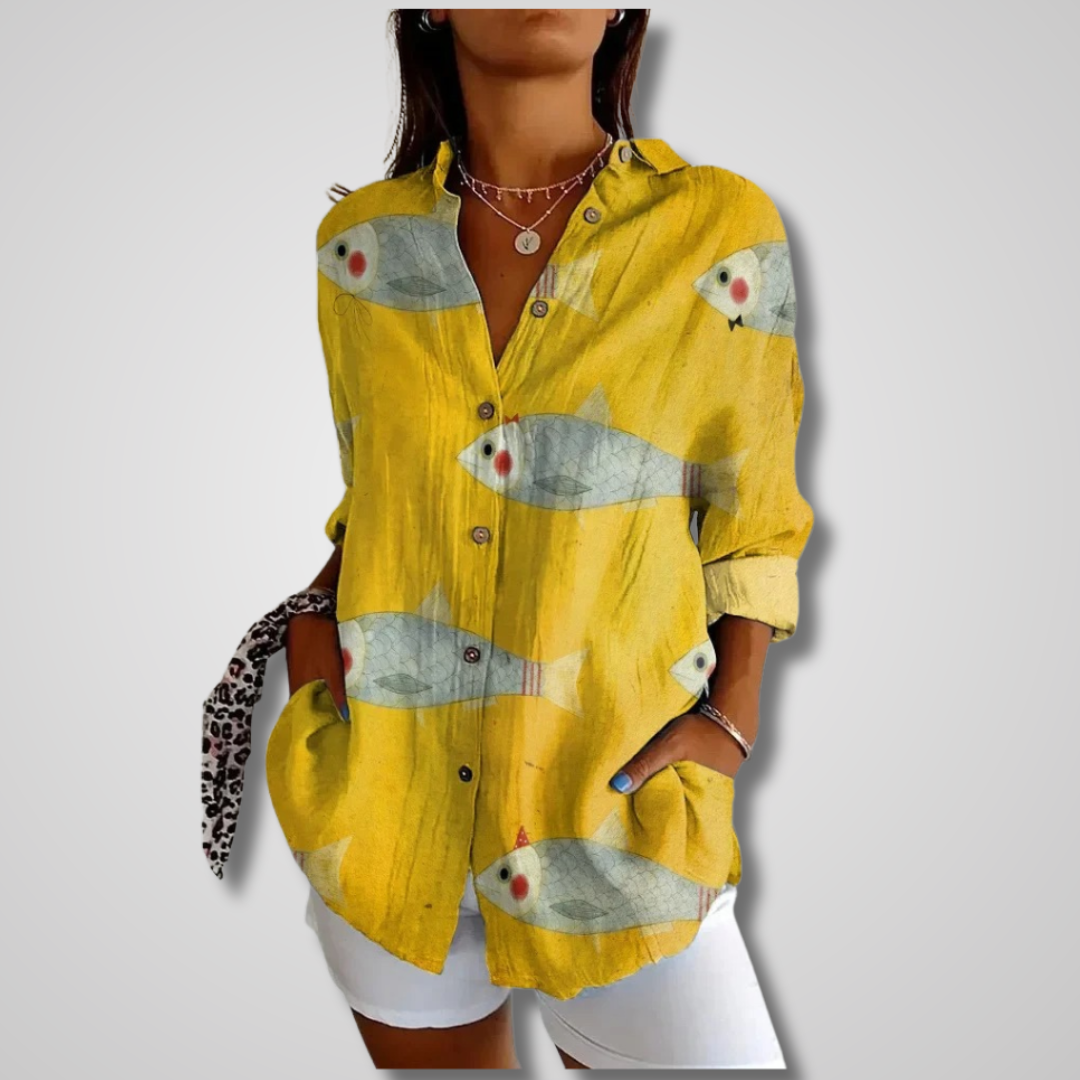Melle - Élégante blouse vintage
