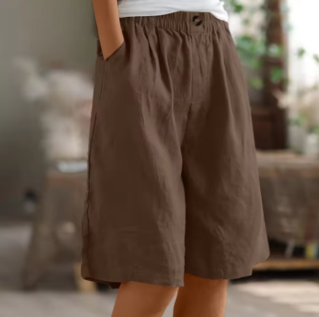 Frances - Short en Coton Confortable