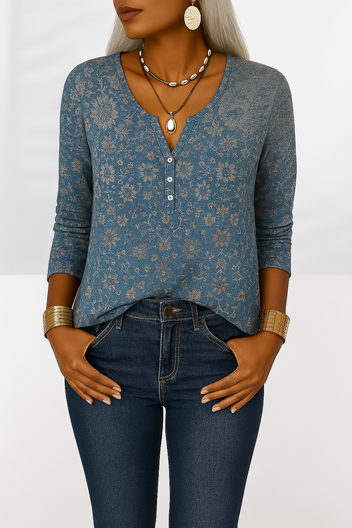 Alina Elegant Boho Blouse