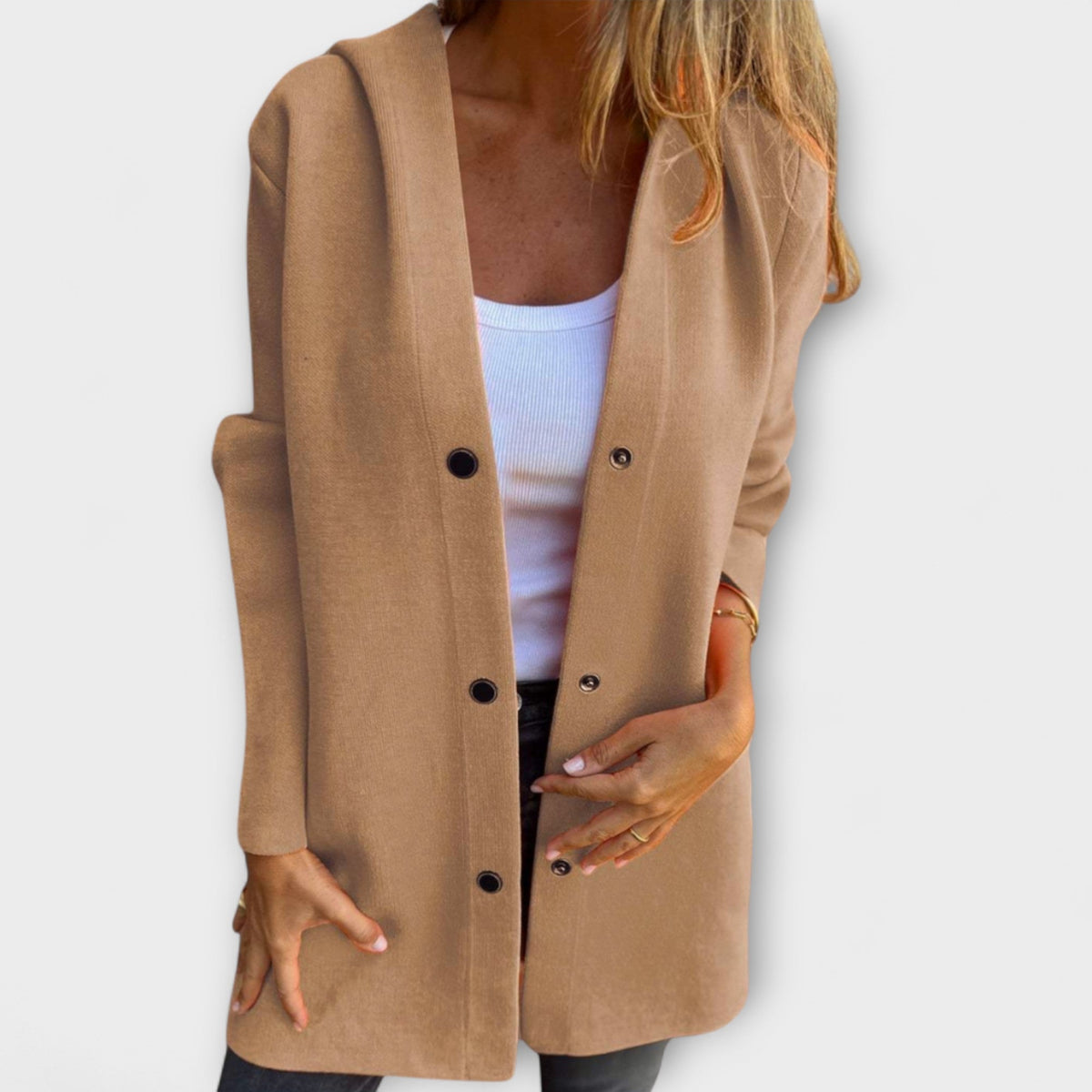 Rhyvian Elegant Hooded Jacket