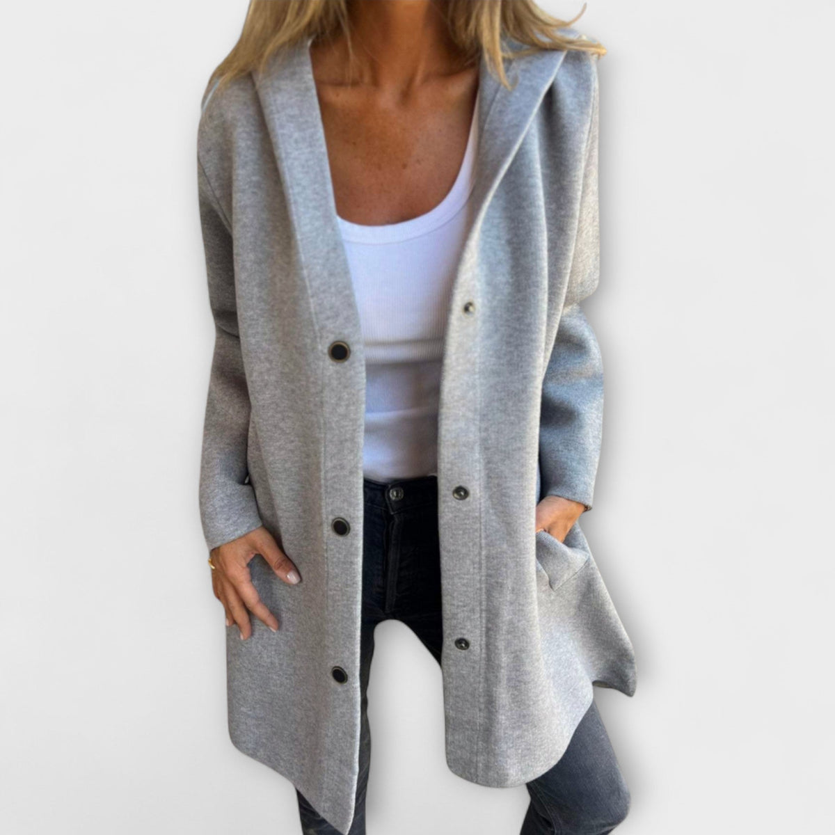 Rhyvian Elegant Hooded Jacket