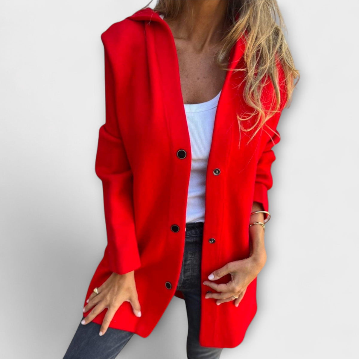 Rhyvian Elegant Hooded Jacket
