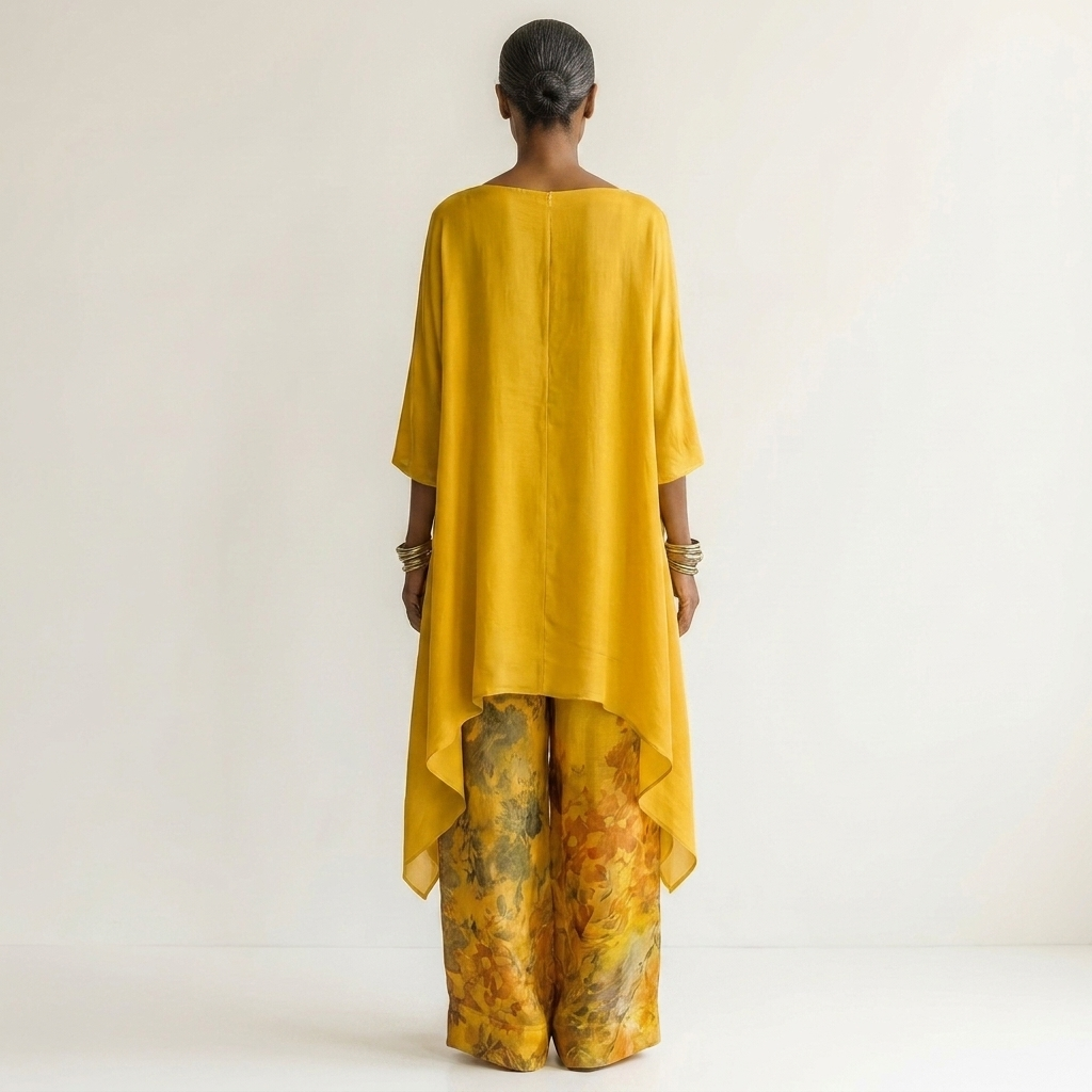 Cariola Cotton-Silk Two-Piece Set