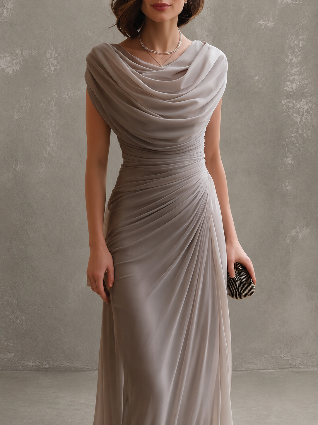 Jenna Draped Maxi Dress
