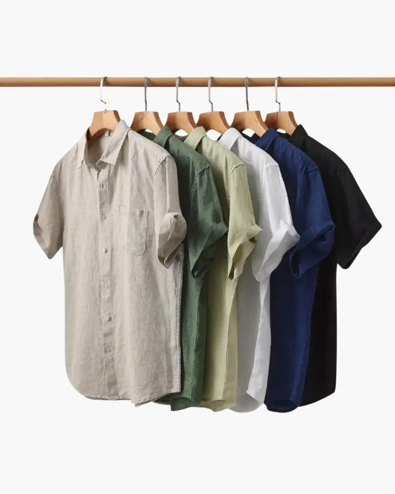Cape Town - Chemise en lin (manches courtes)