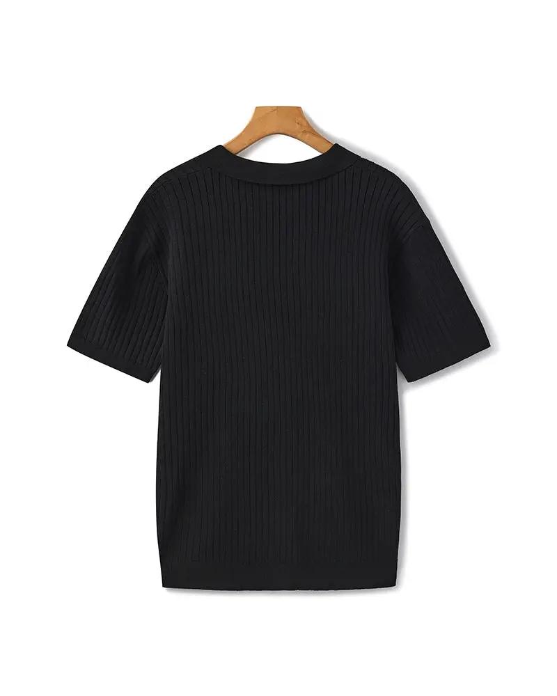 Polo côtelé Premium