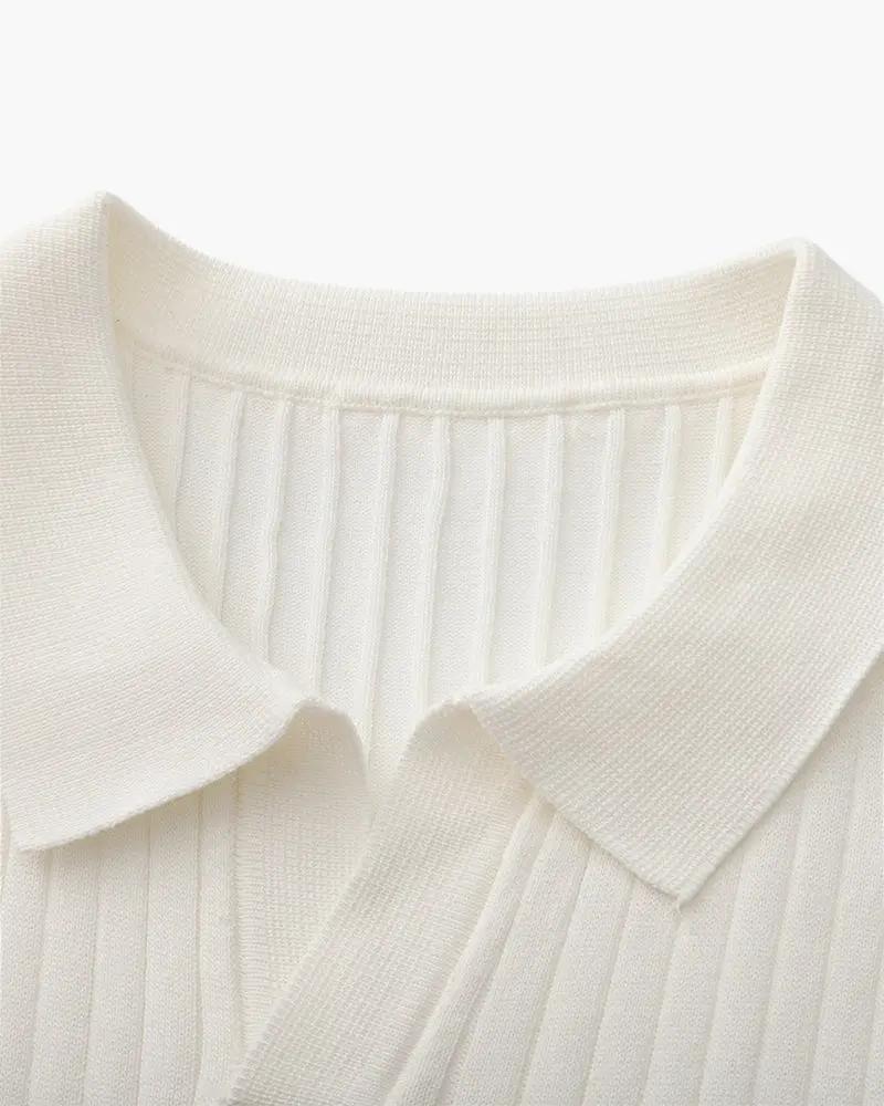 Polo côtelé Premium