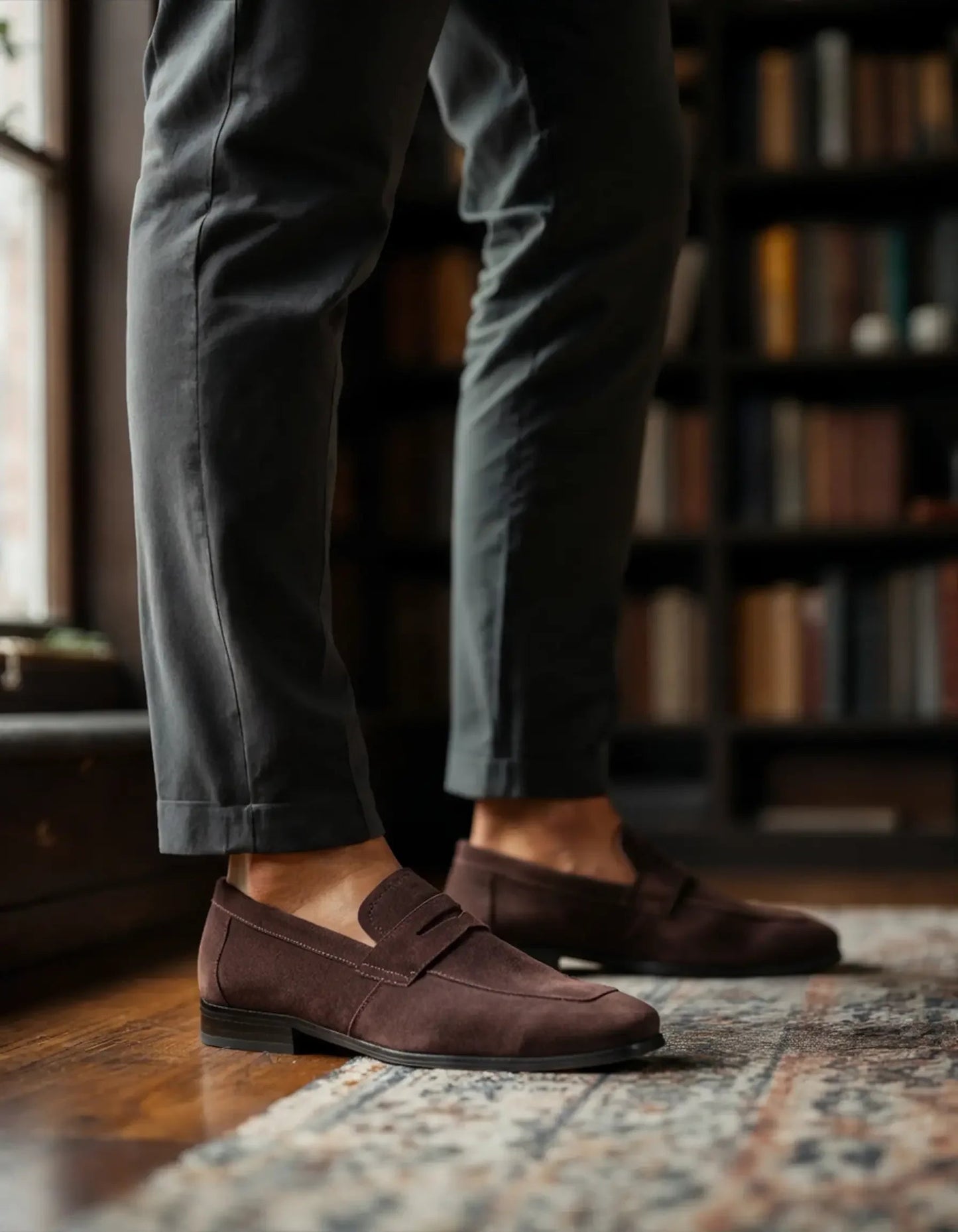 Brogues en daim Old Money