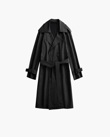 Manteau de Trench Double-Bouton Classique