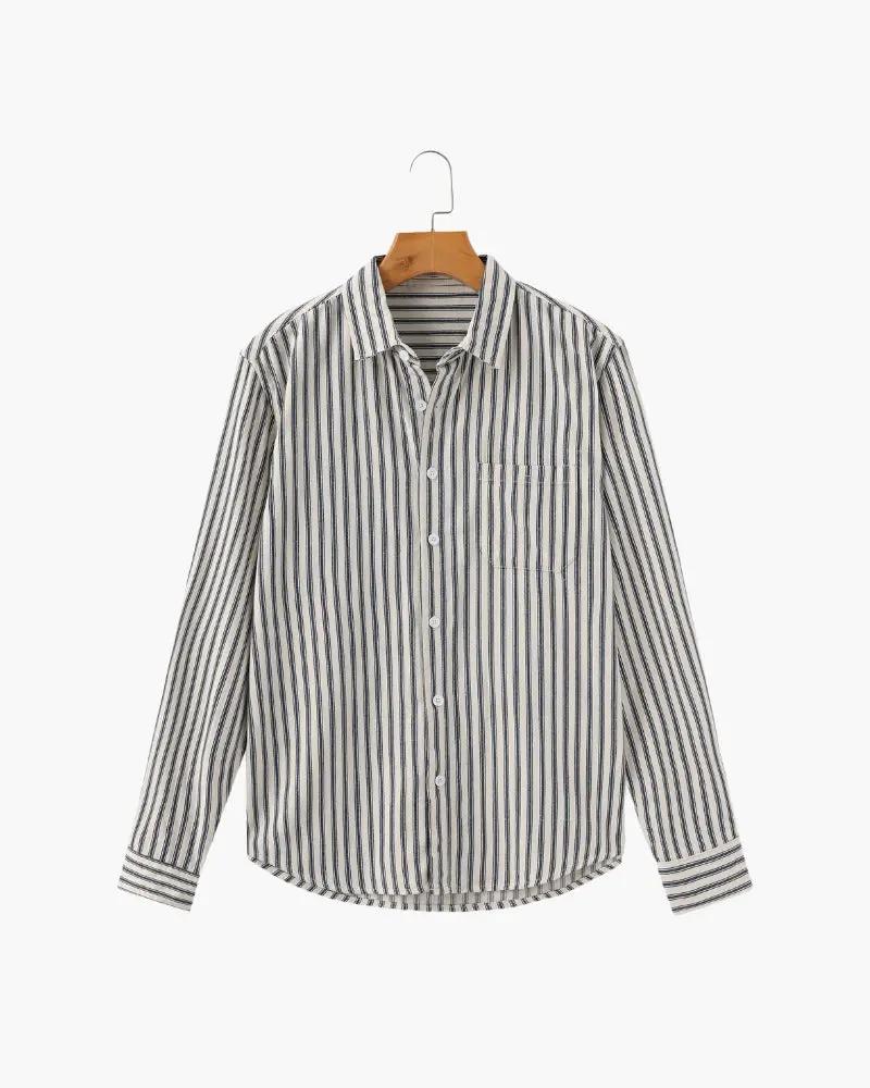 Chemise rayée pour homme