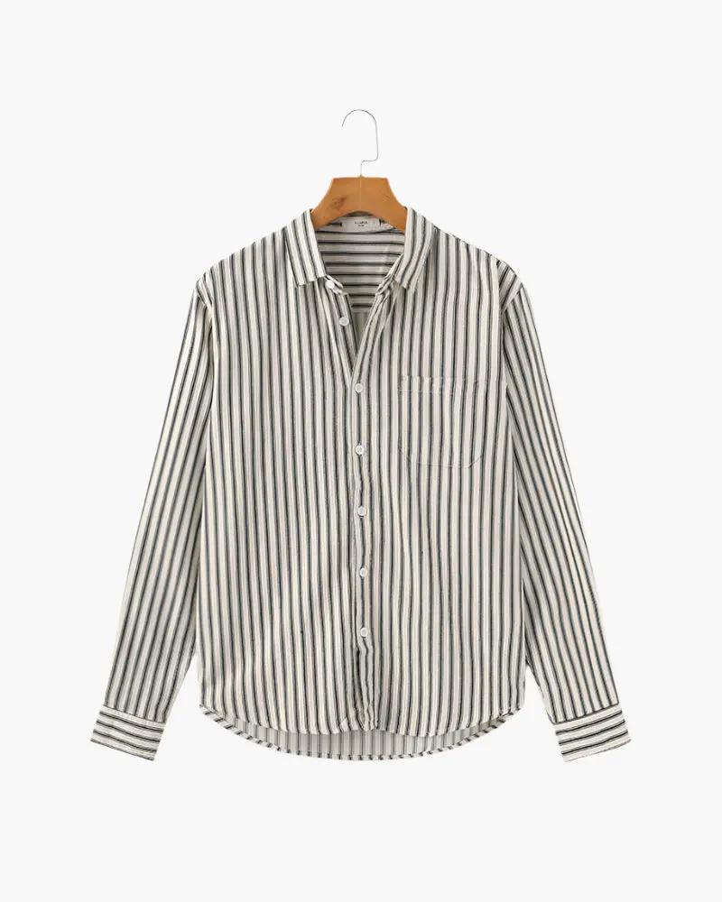 Chemise rayée pour homme
