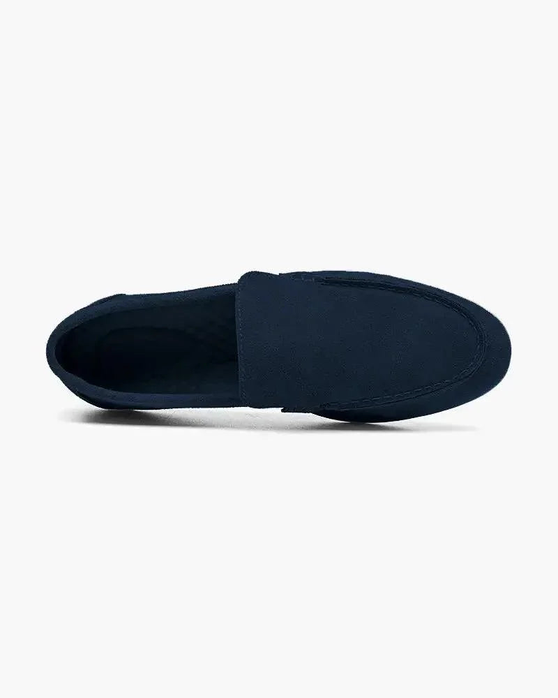 Mocassins en daim haut de gamme Old Money