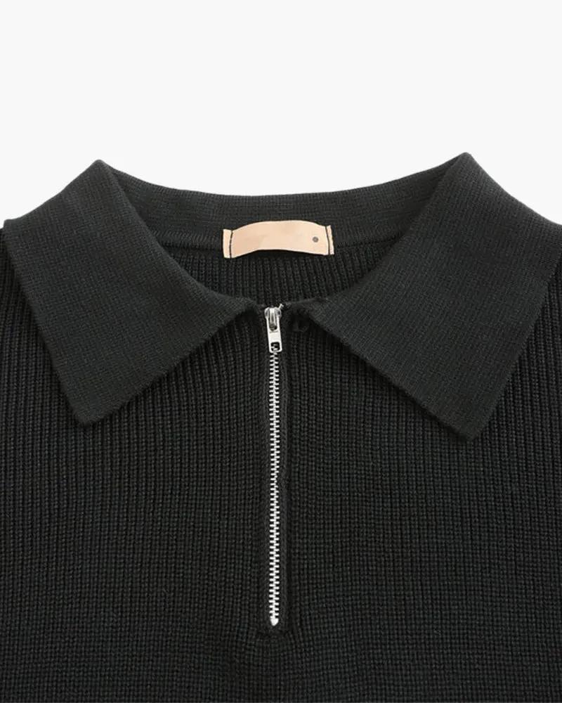 Cesare Half-Zip Jumper