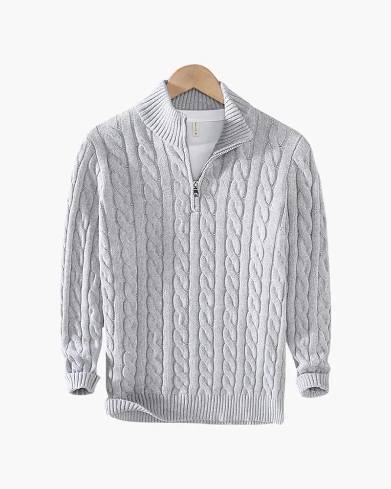 Pull Verbier à demi-zip