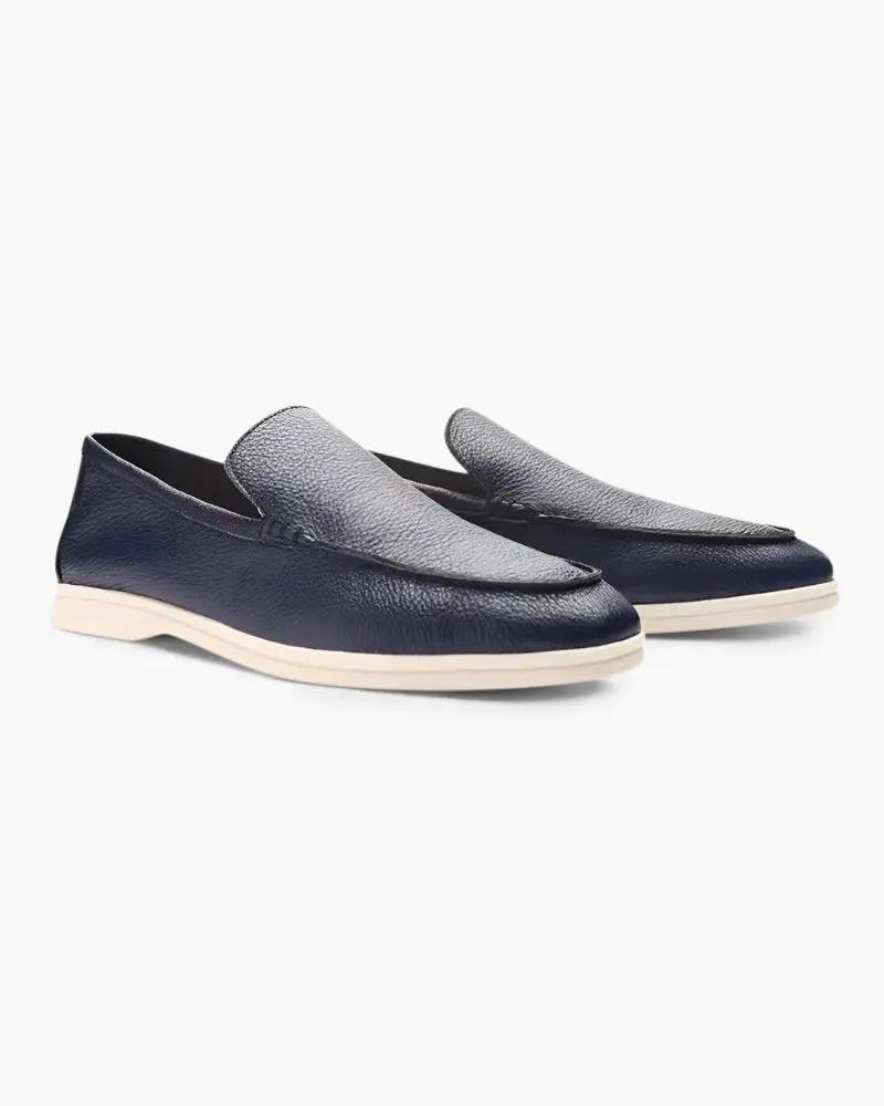 Brogues en cuir de vachette Old Money