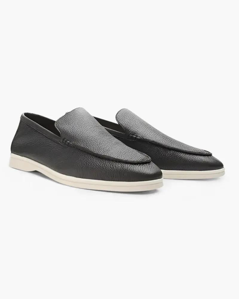 Brogues en cuir de vachette Old Money