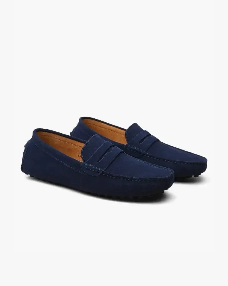 Suede Loafers