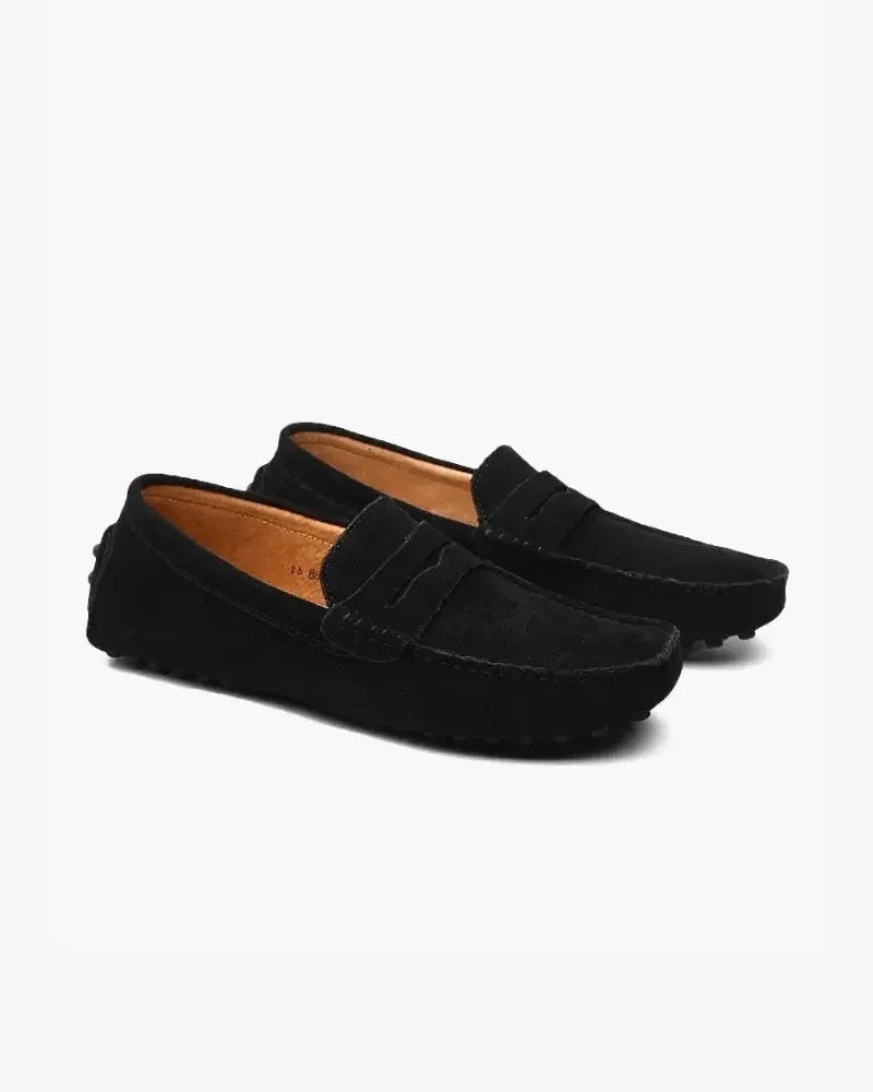 Mocassins en daim