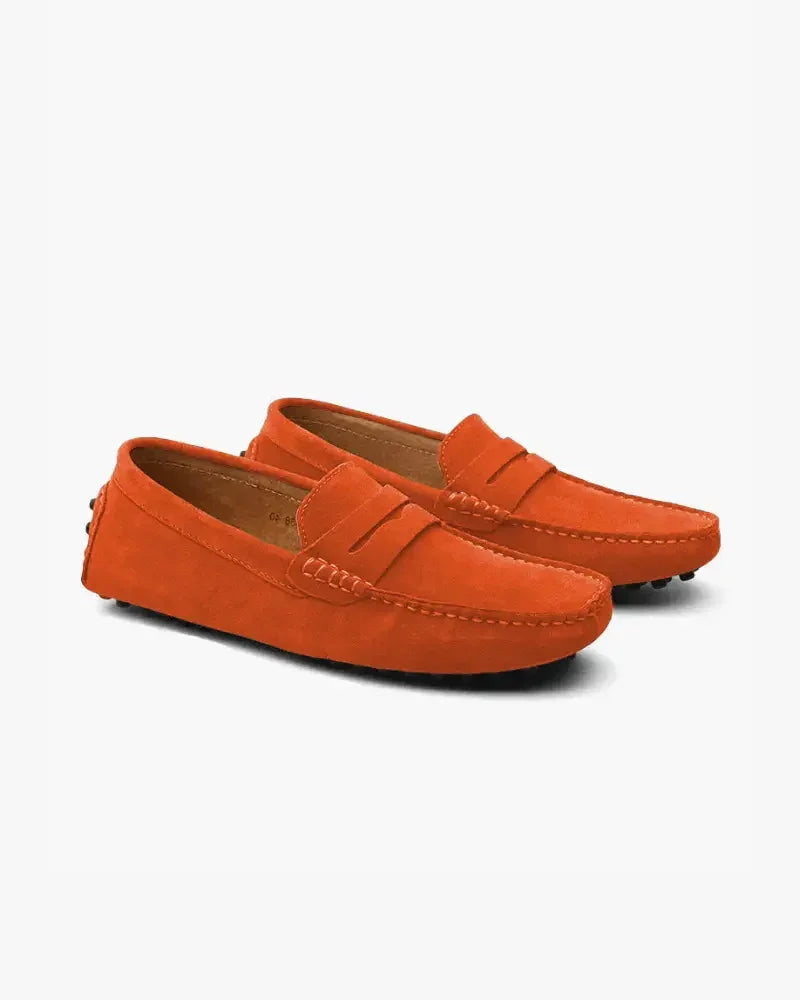 Mocassins en daim