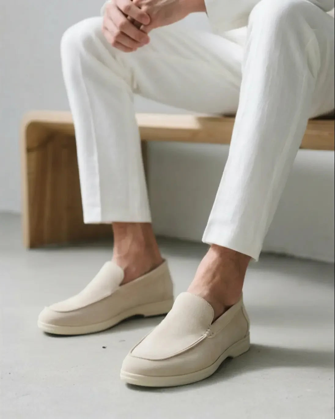 Old Money Suede Loafers