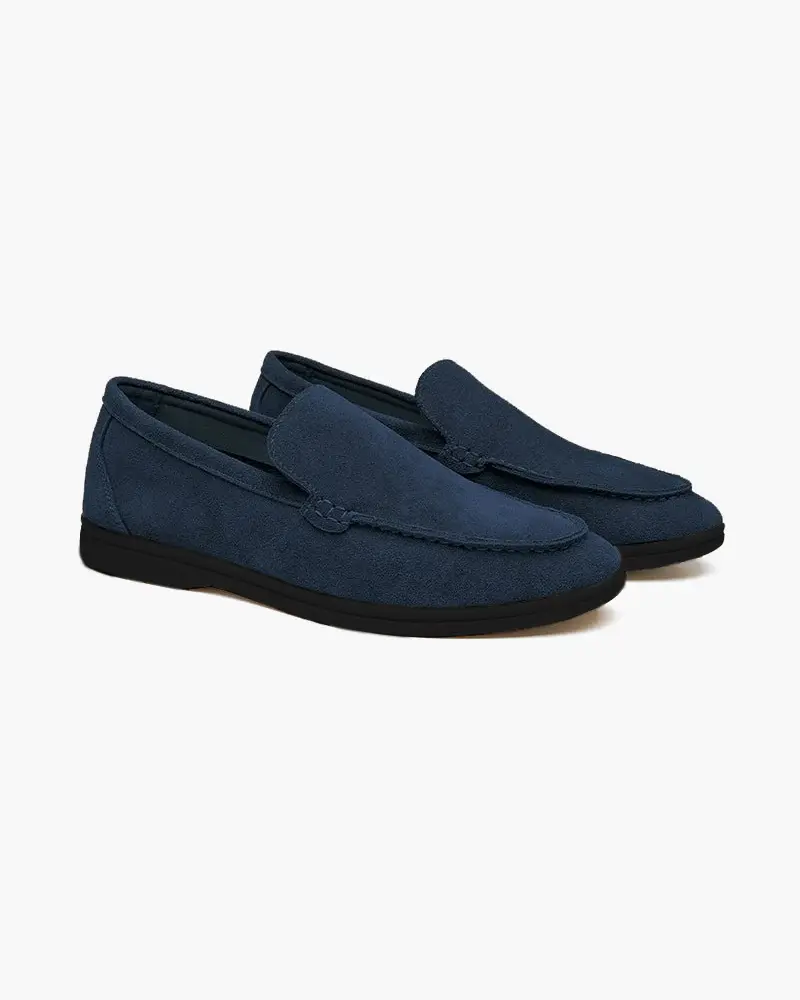 Premium Suede Loafers Black Soles