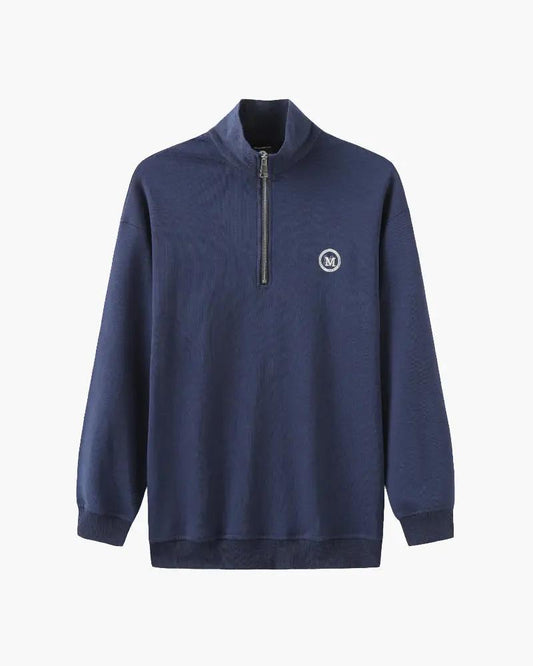 Miami, sweat-shirt à fermeture éclair en coton