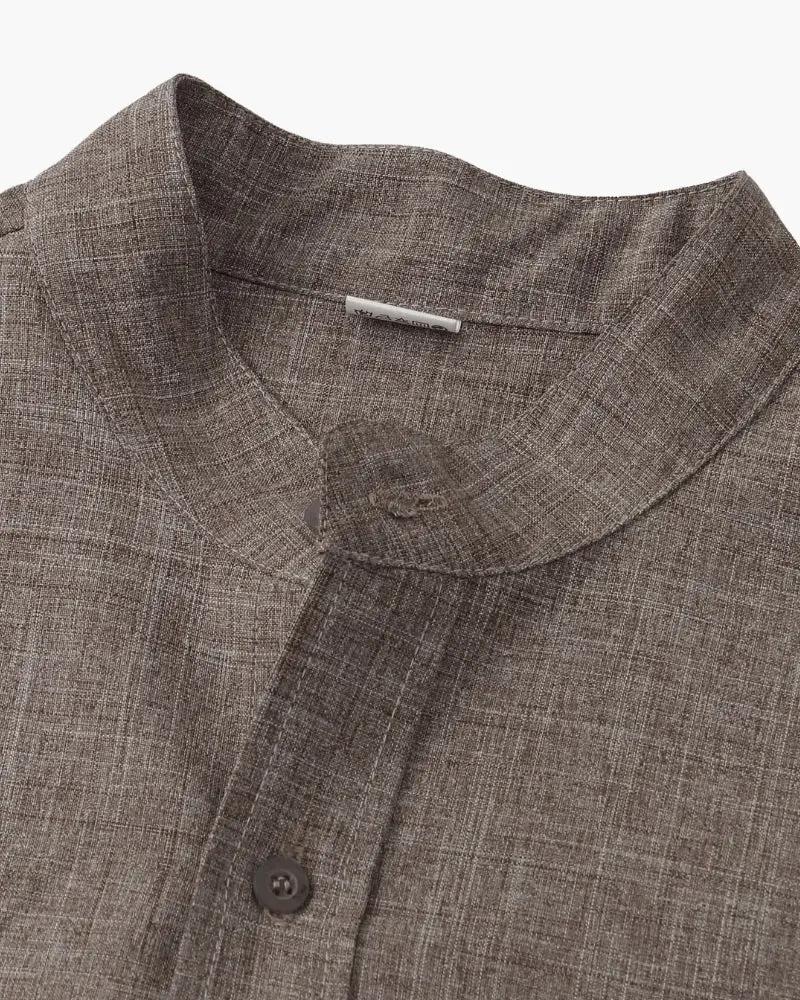 The Mandarin Collar Shirt