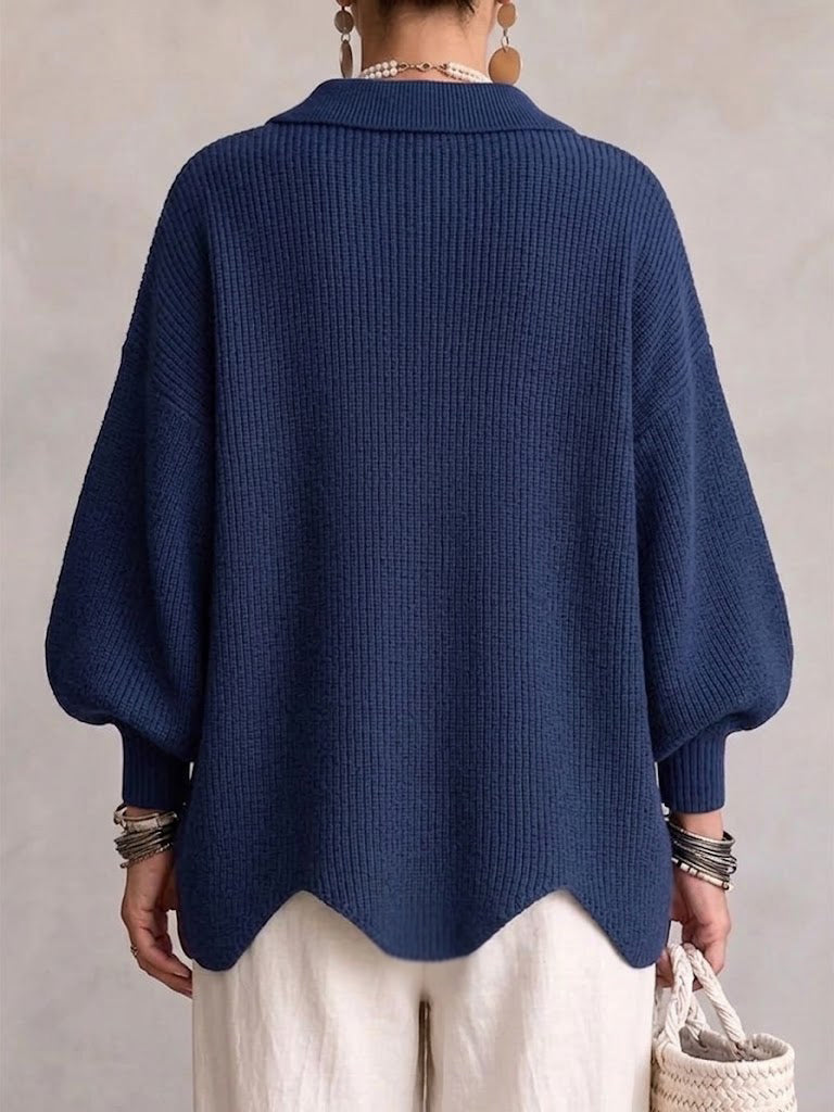 Iolanthe | Cardigan à col et boutons métalliques