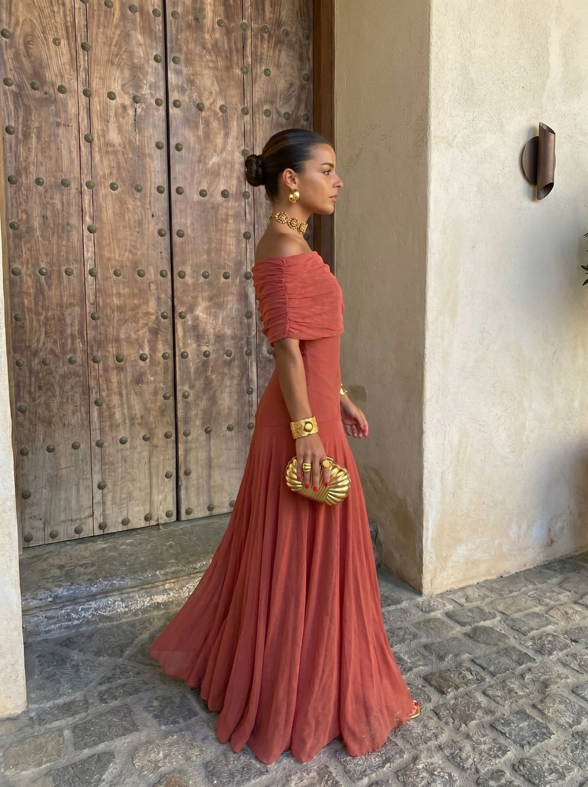 Simba Elegant Dress in Silk Tulle