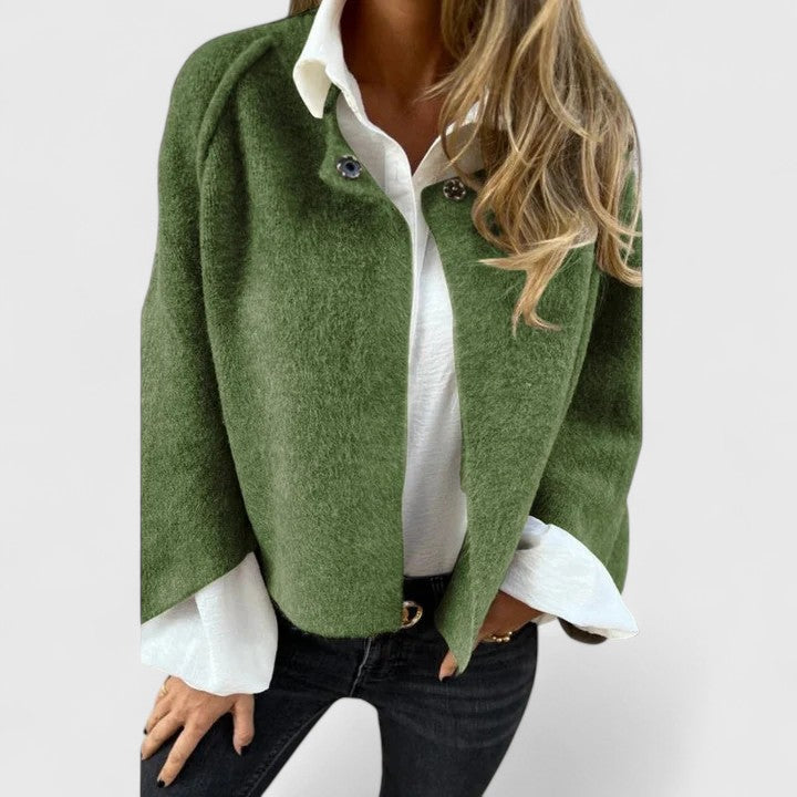 Bettinna Elegant Open-Front Jacket