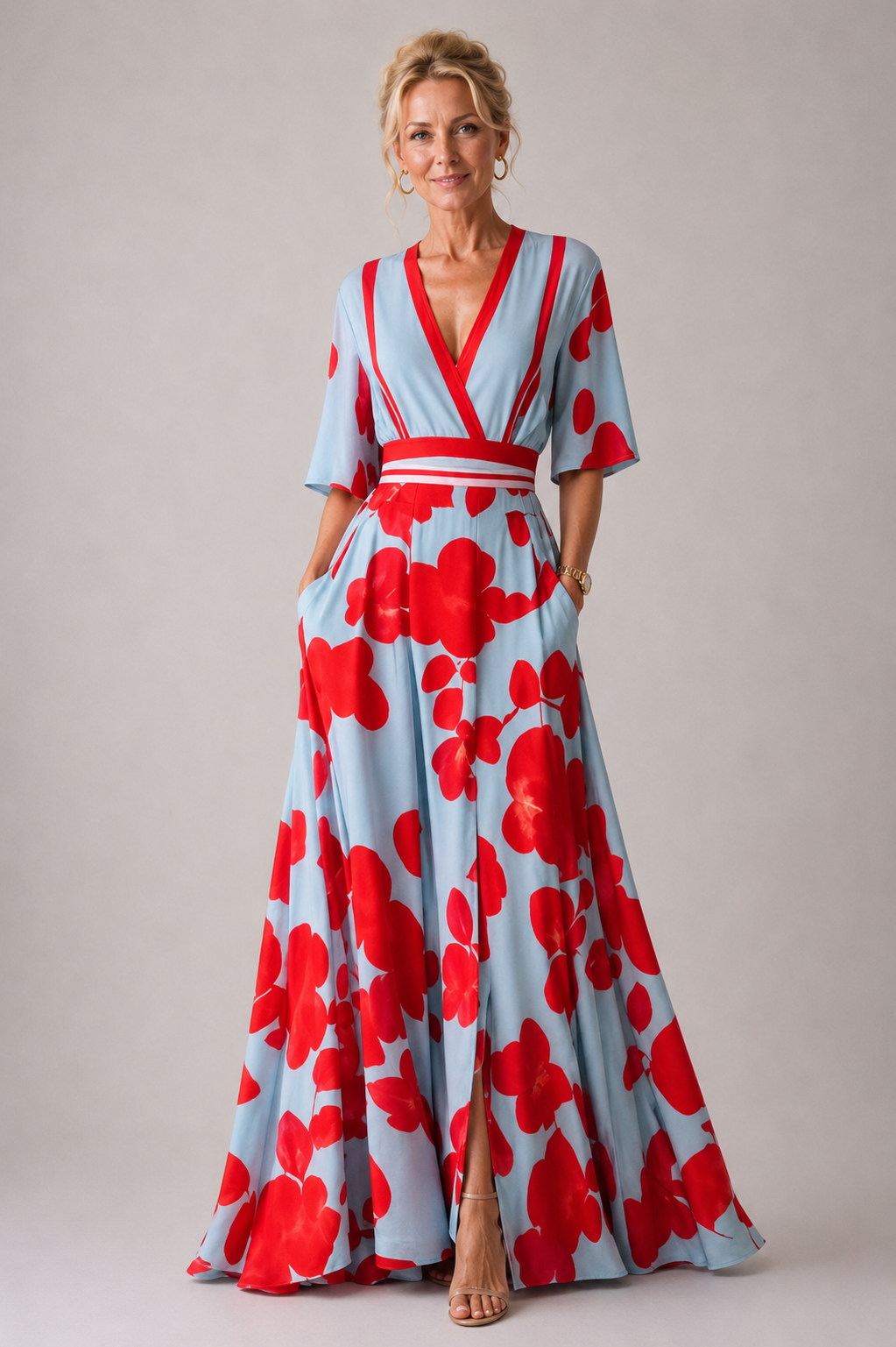 Yael Chic Floral Print Dress