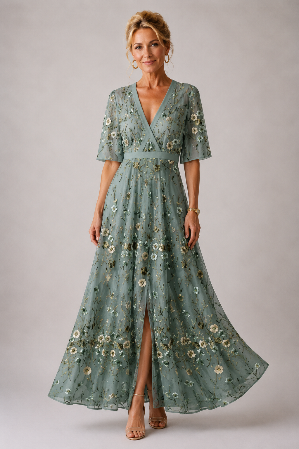 Yael Chic Floral Print Dress